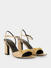 Gucci Beige Signora Leather Sandals