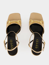 Gucci Beige Signora Leather Sandals