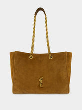 Saint Laurent Caramel Cognac Niki Suede Shopping Bag