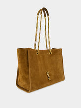 Saint Laurent Caramel Cognac Niki Suede Shopping Bag