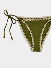 Zimmermann Olive Triangle Bikini Set