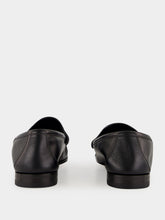 Gucci Black Leather Lugano Loafer