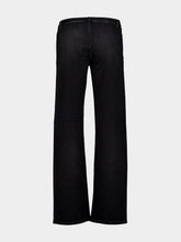 Gucci Black Flared Stretch Denim Jeans