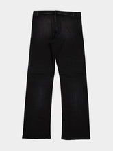 Gucci Black Flared Stretch Denim Jeans