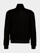 Gucci Black Lightweight Suede Bomber Jacket