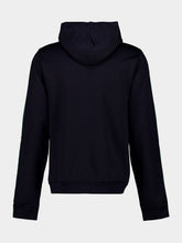 Gucci Dark Blue Web Silk Cotton Zip Jacket