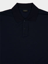 Gucci Dark Blue GG Jersey Polo Shirt