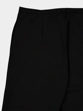 Gucci Black Light Wool Wide-Leg Trousers