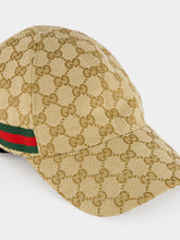 Gucci Sand and Brown GG Canvas Baseball Cap