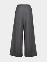 Gucci Grey Mélange Cotton Silk Jersey Trousers