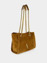 Saint Laurent Caramel Cognac Niki Small Suede Shopping Bag