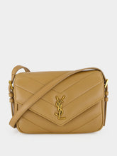Saint Laurent Natural Tan Loulou Toy Crossbody Bag