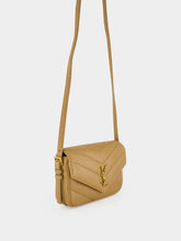 Saint Laurent Natural Tan Loulou Toy Crossbody Bag