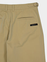 McQueen Beige Cotton Gabardine Chinos