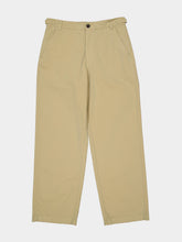 McQueen Beige Cotton Gabardine Chinos