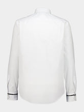 McQueen White Cotton Button-Up Shirt