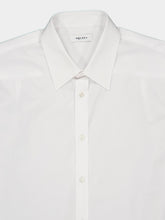 McQueen White Cotton Button-Up Shirt
