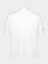 McQueen White Cotton Short Sleeve Shirt