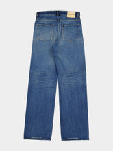 McQueen Blue Relaxed Fit Cotton Jeans