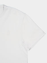 McQueen Grey Embossed Skull Cotton T-Shirt