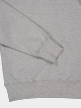McQueen Pale Grey Embossed Cotton Sweatshirt