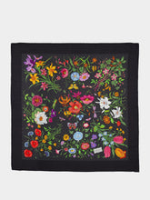 Gucci Multicolour Printed GG Wool Silk Shawl