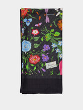 Gucci Multicolour Printed GG Wool Silk Shawl