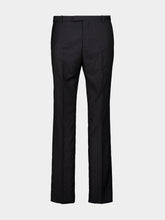 Gucci Black Pinstripe Wool Suit