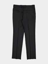 Gucci Black Pinstripe Wool Suit