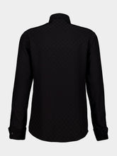Gucci Black GG Fluid Viscose Shirt