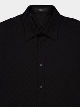 Gucci Black GG Fluid Viscose Shirt