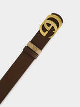 Gucci Sand and Brown Reversible GG Belt