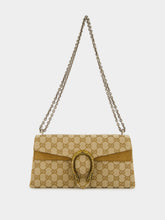 Gucci Sand and Brown GG Dionysus Medium Shoulder Bag