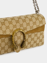 Gucci Sand and Brown GG Dionysus Medium Shoulder Bag