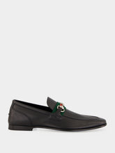 Gucci Black Como Leather Loafers