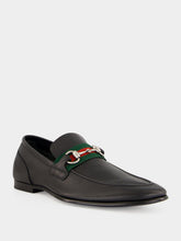Gucci Black Como Leather Loafers