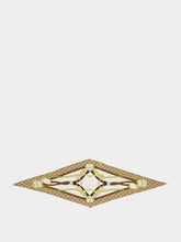 Gucci Printed GG Equestrian Silk Diamond Scarf