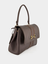 Gucci Dark Grey Paparazzo Medium Top Handle Bag