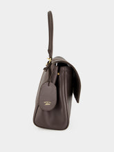 Gucci Dark Grey Paparazzo Medium Top Handle Bag