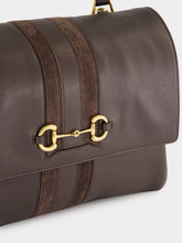 Gucci Dark Grey Paparazzo Medium Top Handle Bag