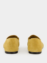 Gucci Beige Suede Horsebit Loafers