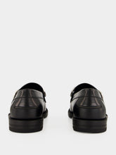 Gucci Black Leather Boulevard Horsebit Loafers