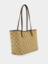 Gucci Sand and Brown GG Canvas Tribeca Small Tote Bag