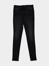 Gucci Black Washed Denim Skinny Jeans