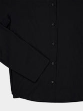 Gucci Black Silk Stretch Chiffon Shirt