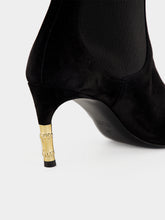 Gucci Black Leather Pointed-Toe Ankle Boots