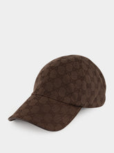 Gucci Brown GG Cotton Canvas Baseball Hat