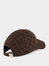 Gucci Brown GG Cotton Canvas Baseball Hat