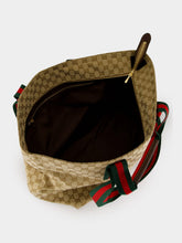 Gucci Sand and Brown GG Medium Tote Bag in Canvas