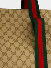 Gucci Sand and Brown GG Medium Tote Bag in Canvas
